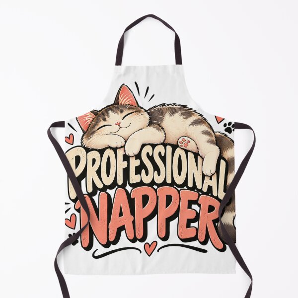 Item preview, Professional Napper Funny Cat  | Cute Sleepy Cat Lover Design designed and sold by Sara-Ai.