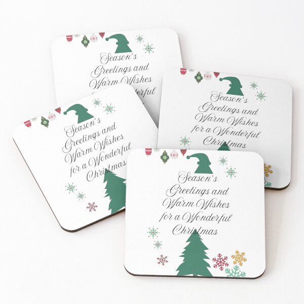Item preview, Season's Greetings and Warm Wishes - Christmas Tree Art designed and sold by Aisha Reda.