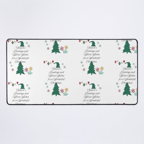 Item preview, Season's Greetings and Warm Wishes - Christmas Tree Art designed and sold by Aisha Reda.