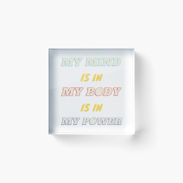 Item preview, My Mind Is In My  Body Is In My Power Shirts . Cases . Posters . Mug  And Many Other Products....... designed and sold by lman-laureano.