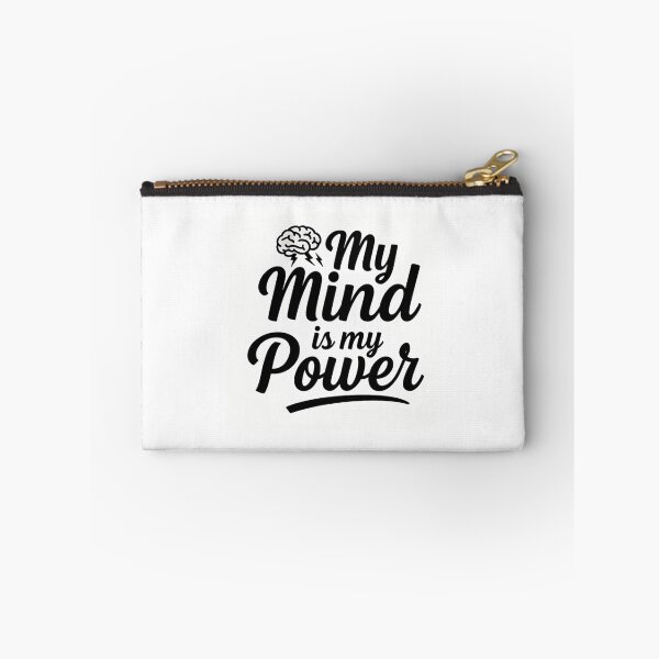 Item preview, Mi mente es mi poder. Diseño tipográfico minimalista en negro. designed and sold by lman-laureano.
