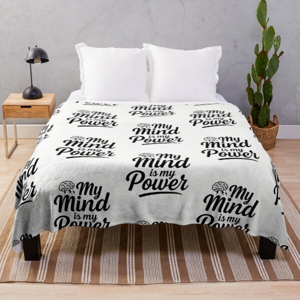 Item preview, My Mind Is My Power Minimalist Black Typography Design designed and sold by lman-laureano.