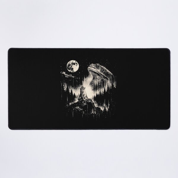 Item preview, Frog Howling to the Moon designed and sold by FrancesRobb.