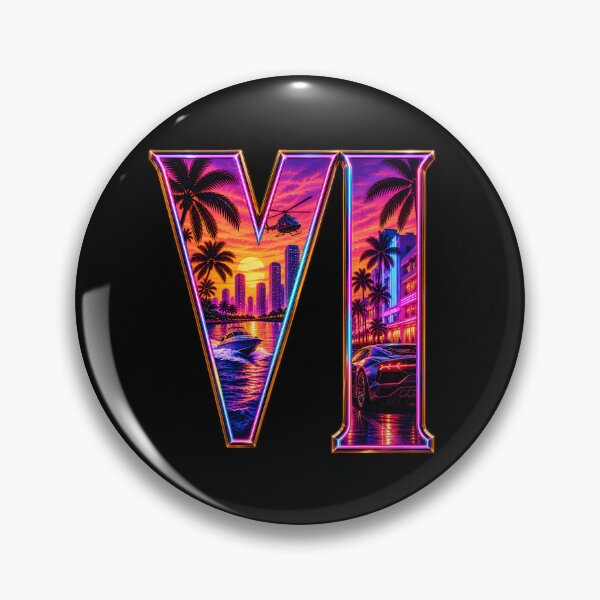 Item preview, Neon Miami VI – Retro 80s Crime Sunset Synthwave designed and sold by Rostislav Tarasenko.