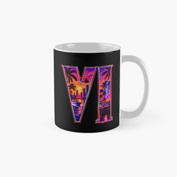 Item preview, Neon Miami VI – Retro 80s Crime Sunset Synthwave designed and sold by Rostislav Tarasenko.
