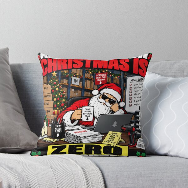Item preview, All I Want for Christmas Is Zero Backorders – Funny Warehouse Design designed and sold by KeeganDykes.