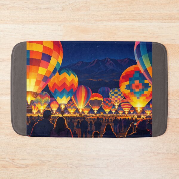 Item preview, Albuquerque Balloon Fiesta Night Glow designed and sold by MoonSkyArt.