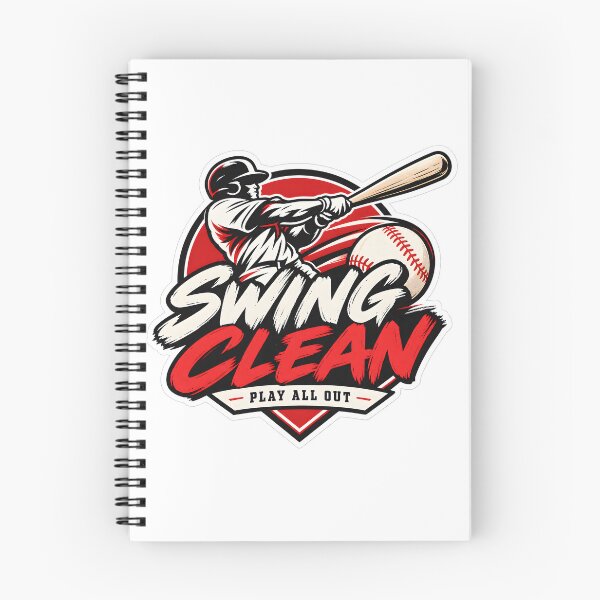 Item preview, Swing Clean – Play All Out Baseball Batter designed and sold by Swear-tshirts.