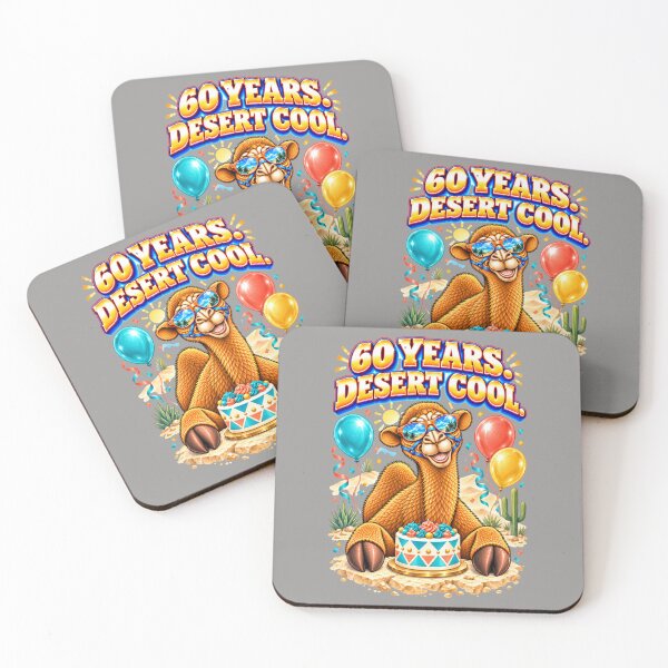Item preview, 60 Years. Desert Cool – Funny Camel T-Shirt Animal Graphic Camel T-Shirt designed and sold by Camel & Quirk.