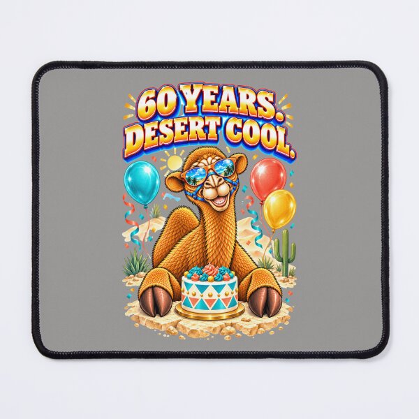 Item preview, 60 Years. Desert Cool – Funny Camel T-Shirt Animal Graphic Camel T-Shirt designed and sold by Camel & Quirk.