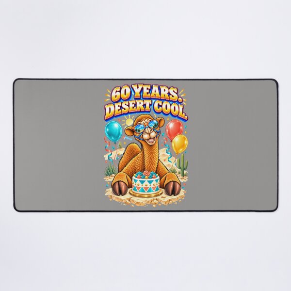 Item preview, 60 Years. Desert Cool – Funny Camel T-Shirt Animal Graphic Camel T-Shirt designed and sold by Camel & Quirk.
