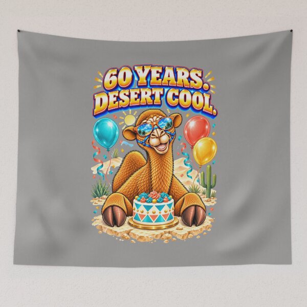 Item preview, 60 Years. Desert Cool – Funny Camel T-Shirt Animal Graphic Camel T-Shirt designed and sold by Camel & Quirk.