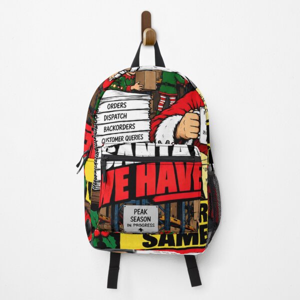 Item preview, Santa Has Elves We Have Overtime – Funny Christmas Warehouse Design designed and sold by KeeganDykes.