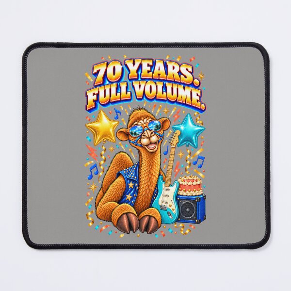 Item preview, 70 Years. Full Volume – Funny Camel T-Shirt Animal Graphic Camel T-Shirt designed and sold by Camel & Quirk.