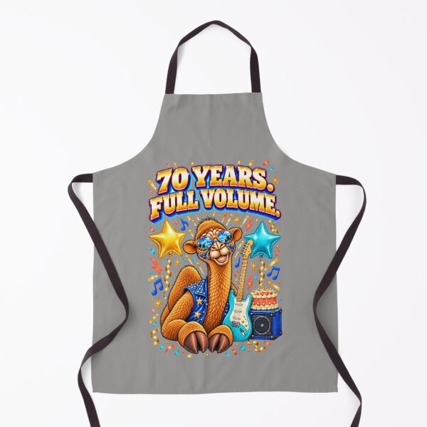 Item preview, 70 Years. Full Volume – Funny Camel T-Shirt Animal Graphic Camel T-Shirt designed and sold by Camel & Quirk.