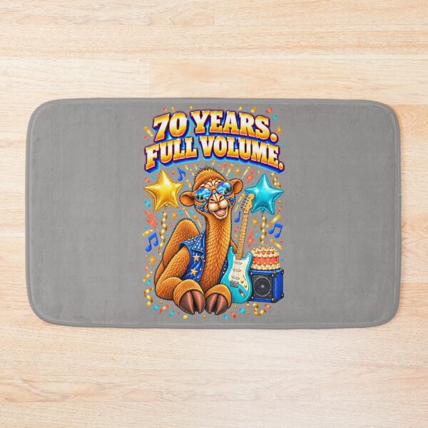 Item preview, 70 Years. Full Volume – Funny Camel T-Shirt Animal Graphic Camel T-Shirt designed and sold by Camel & Quirk.