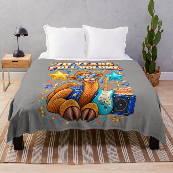 Item preview, 70 Years. Full Volume – Funny Camel T-Shirt Animal Graphic Camel T-Shirt designed and sold by Camel & Quirk.