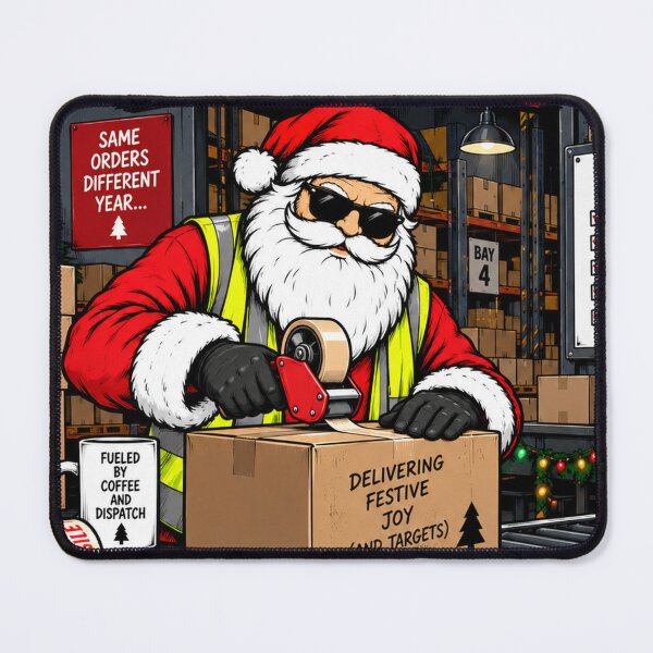 Item preview, Pick Pack Ship Christmas – Funny Warehouse Christmas Design designed and sold by KeeganDykes.