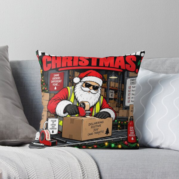 Item preview, Pick Pack Ship Christmas – Funny Warehouse Christmas Design designed and sold by KeeganDykes.