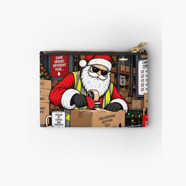 Item preview, Pick Pack Ship Christmas – Funny Warehouse Christmas Design designed and sold by KeeganDykes.