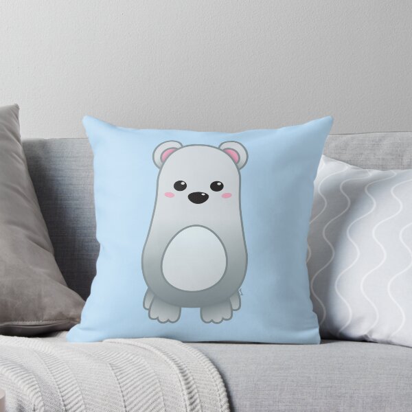 Item preview, Cute Pastel Baby polar bear - Kawaii Chibi illustration designed and sold by Agamaji.