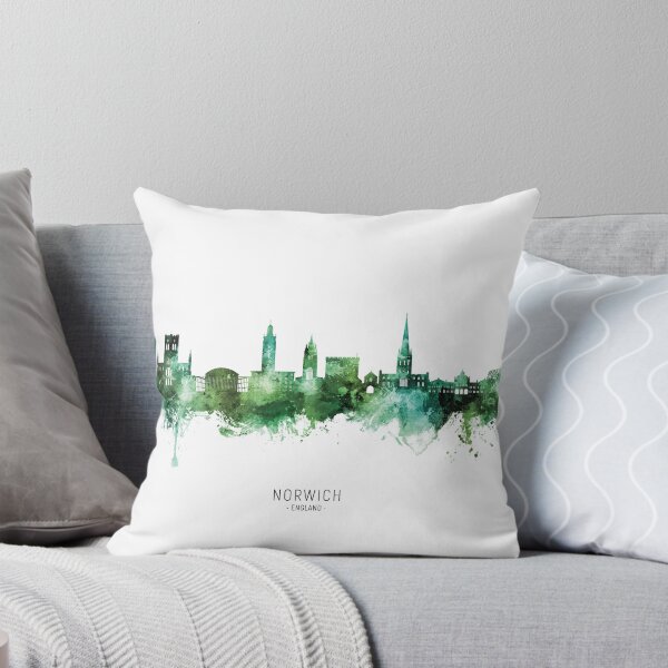 Item preview, Norwich England Skyline designed and sold by ArtPrints.