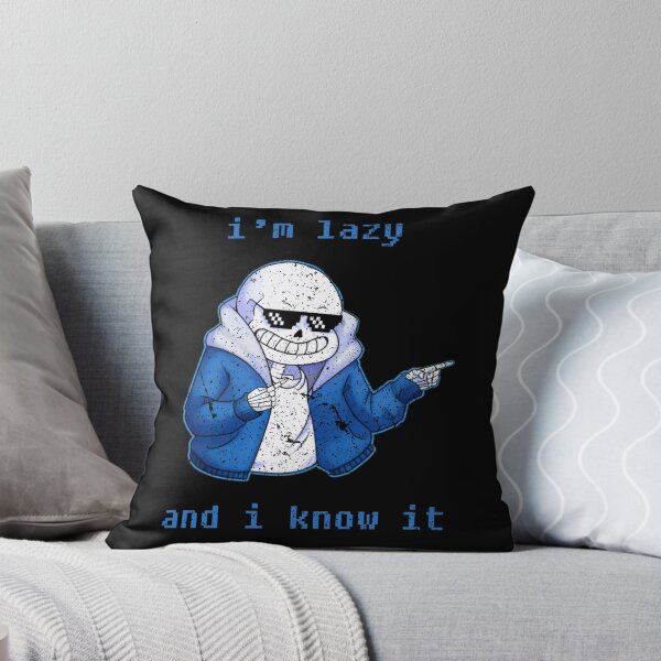 Item preview, Lazy and I know it (ORIGINAL) undertale skeleton inspired Classic designed and sold by collin-certly.