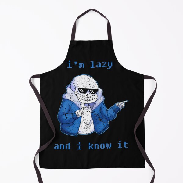 Item preview, Lazy and I know it (ORIGINAL) undertale skeleton inspired Classic designed and sold by collin-certly.