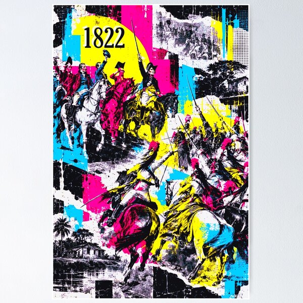Item preview, Brazilian Independence 1822 Pop Art designed and sold by DoctorGeekStore.