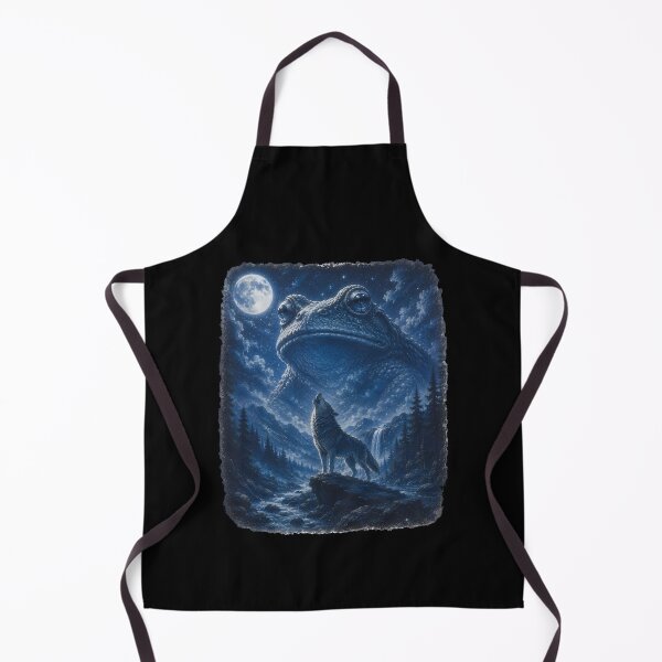 Item preview, Frog Howling to the Moon designed and sold by FrancesRobb.