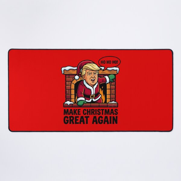 Item preview, Make Christmas Great Again Sarcastic Santa Holiday Satire designed and sold by SmartPuns.