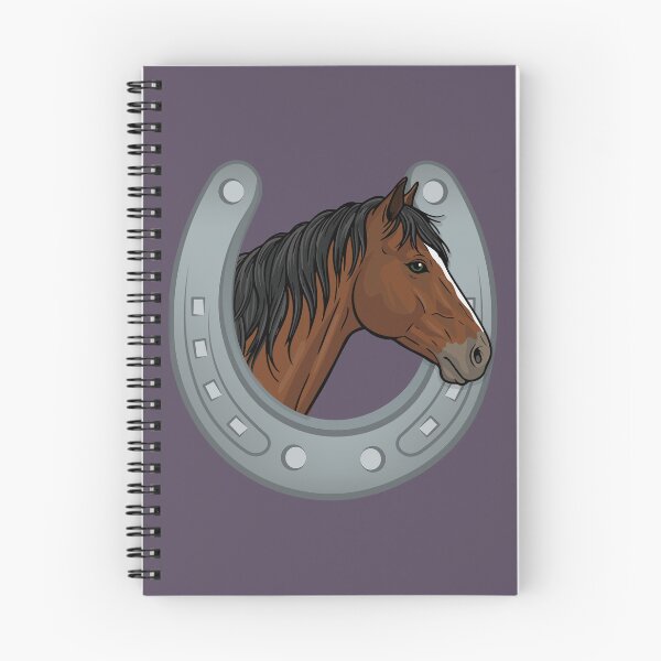 Item preview, The head of the Abyssinian and a horseshoe designed and sold by Cheval-de-coeur.