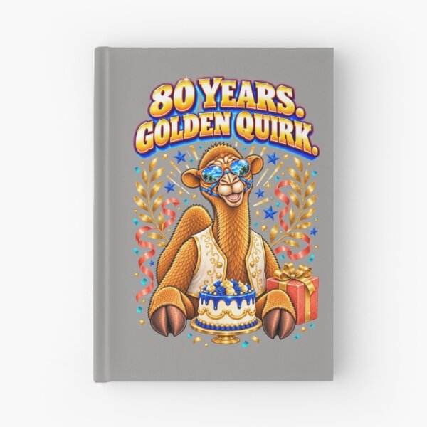 Item preview, 80 Years. Golden Quirk – Funny Camel T-Shirt Animal Graphic Camel T-Shirt designed and sold by Camel & Quirk.