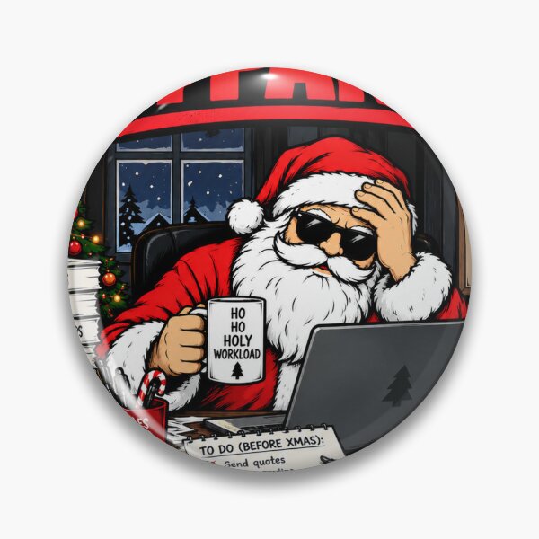 Item preview, Festive Spirit Q4 Panic – Funny Christmas Sales Work Design designed and sold by KeeganDykes.