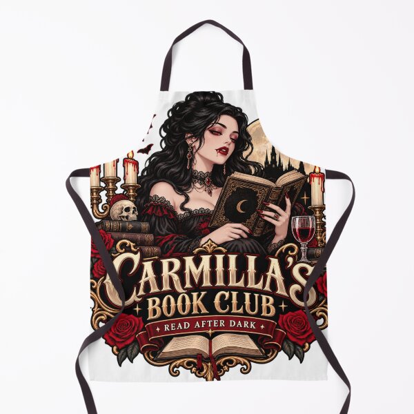Item preview, Carmilla’s Book Club Gothic Vampire Dark Academia designed and sold by gabicoutodesign.