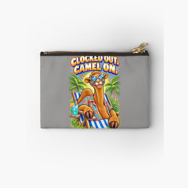 Item preview, Clocked Out. Camel on – Funny Camel T-Shirt Animal Graphic Camel T-Shirt designed and sold by Camel & Quirk.