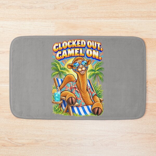 Item preview, Clocked Out. Camel on – Funny Camel T-Shirt Animal Graphic Camel T-Shirt designed and sold by Camel & Quirk.