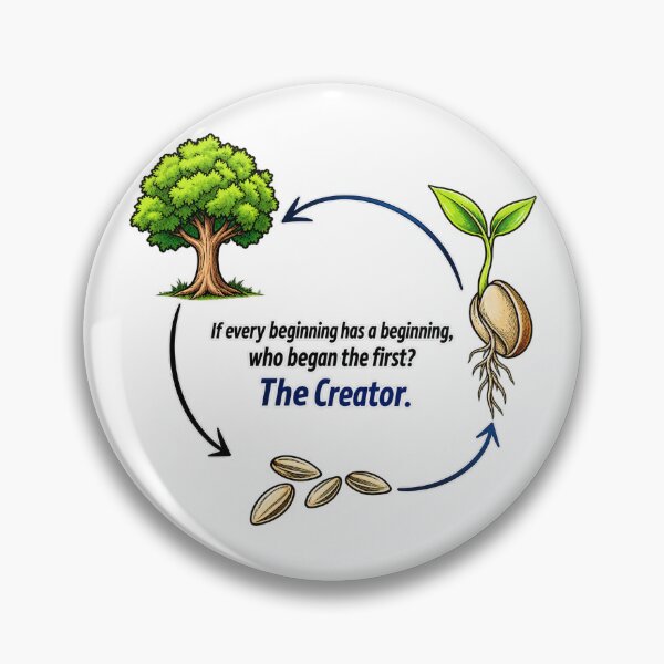 Item preview, The Creator – Thought-Provoking Philosophical Nature Design | Beginning of Creation designed and sold by CraftNestNoor.
