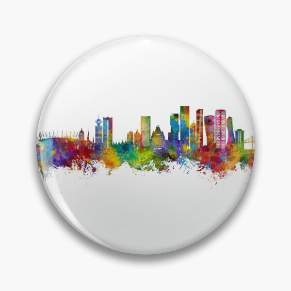 Item preview, Vancouver Canada Skyline designed and sold by ArtPrints.
