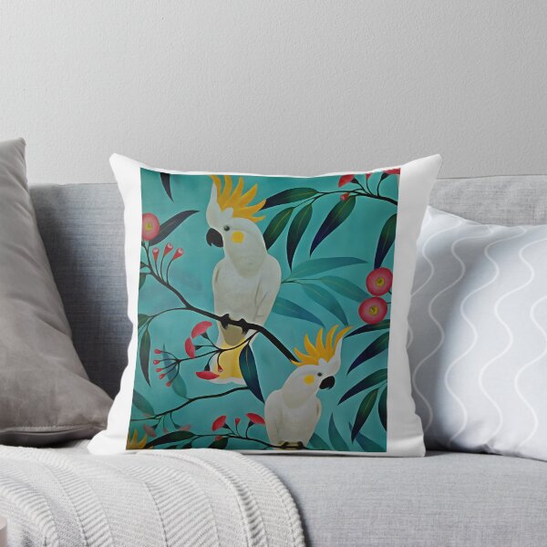 Item preview, White Birds Resting Peacefully on Tree Branch Nature Illustration designed and sold by lively. stickers.
