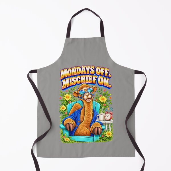 Item preview, Mondays Off. Mischief on – Funny Camel T-Shirt Animal Graphic Camel T-Shirt designed and sold by Camel & Quirk.