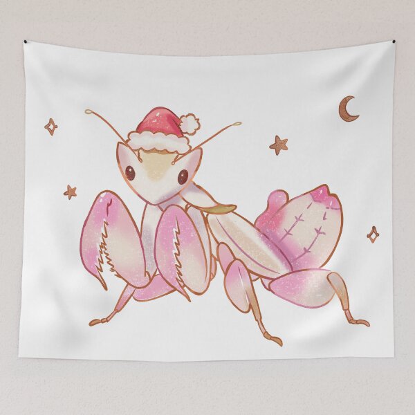 Item preview, Orchid Mantis Christmas designed and sold by Iqrapixels.