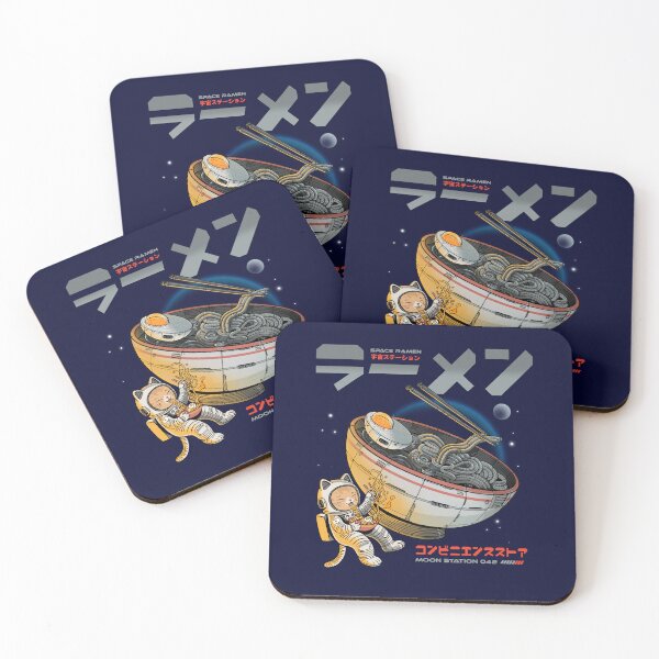 Item preview, Space cat ramen station designed and sold by ppmid.