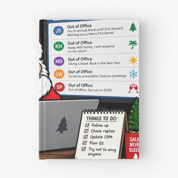 Item preview, Out of Office Must Be Nice – Funny Christmas Office Work Design designed and sold by KeeganDykes.