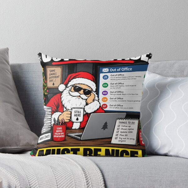 Item preview, Out of Office Must Be Nice – Funny Christmas Office Work Design designed and sold by KeeganDykes.