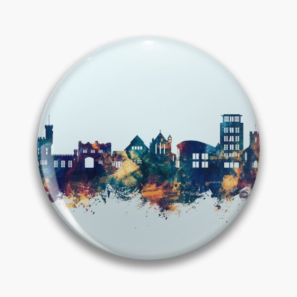 Item preview, Whitstable England Skyline designed and sold by ArtPrints.