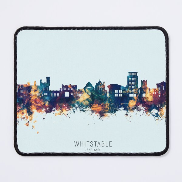 Item preview, Whitstable England Skyline designed and sold by ArtPrints.