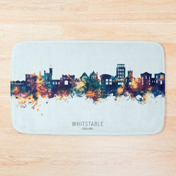 Item preview, Whitstable England Skyline designed and sold by ArtPrints.