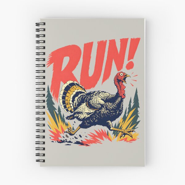 Item preview, Run Turkey Run Funny Vintage Thanksgiving designed and sold by MagicTheDog.