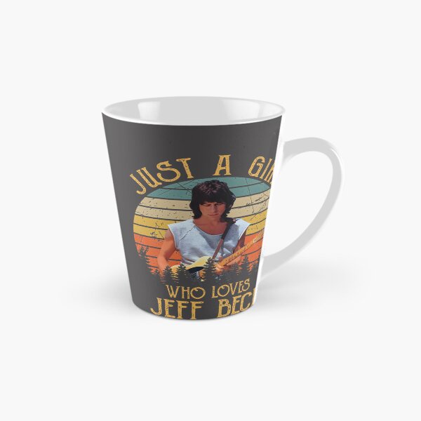 Item preview, Just A Girl Who Loves Jeff Beck Vintage Music Guitar Rock Fan Design designed and sold by Larathdilat.